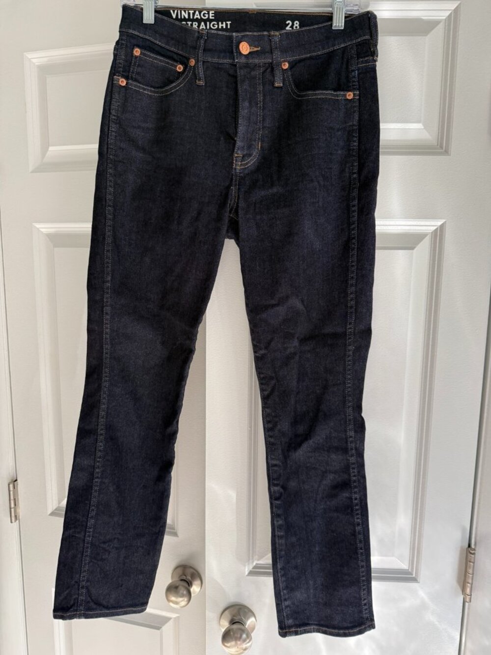 GAP Vintage Slim Straight Jeans – Dark Indigo – Size 28